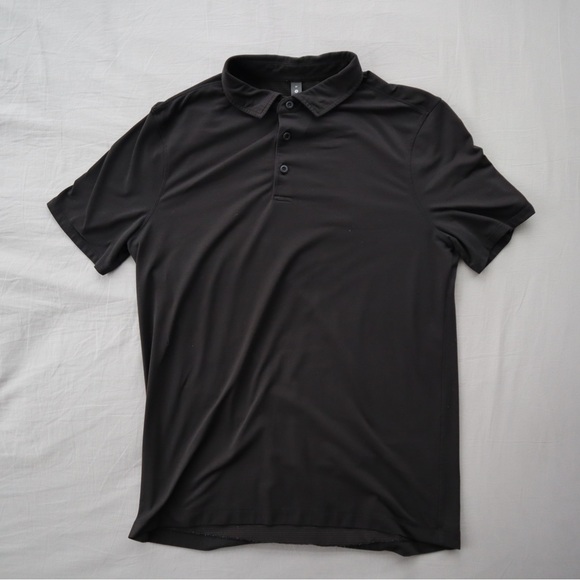 lululemon athletica Other - Lululemon Black Polo Shirt